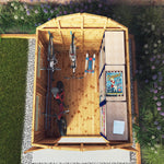 10 x 8 Premium Shiplap Dutch Barn - Rogey