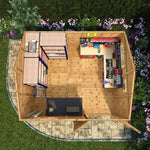 12 x 10 Premium Shiplap Reverse Apex Workshop - Rogey