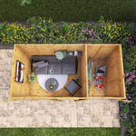 12 x 6 Maine Pent Summerhouse + Side Shed - Rogey