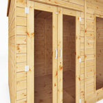 12 x 6 Maine Pent Summerhouse + Side Shed - Rogey