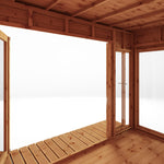 12 x 8 Premium Garden Room Summerhouse With Side Shed - Rogey