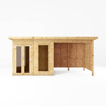 16 x 6 Maine Pent Summerhouse + Patio Area - Rogey