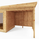 16 x 6 Maine Pent Summerhouse + Patio Area - Rogey