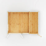 4.1m x 3m Home Office Elite - 44mm (UPVC Windows & Door) - White - Rogey