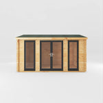 4.5m x 3.5m Home Office Studio - 44mm (UPVC Windows & Door) - Grey - Rogey