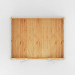 4.5m x 3.5m Home Office Studio - 44mm (UPVC Windows & Door) - White - Rogey