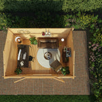 4m x 3m Home Office Studio - 44mm - Rogey