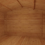4m x 3m Retreat Log Cabin - 44mm - Rogey