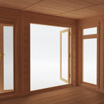 4m x 4m(D) Insualted Garden Room - Rogey