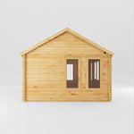 5.3m x 4m Clock Tower Log Cabin - 44mm - Rogey