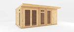 5m x 3m(D) Insulated Garden Room with Side Shed - Rogey