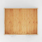 5m x 4m Home Office Studio - 44mm (UPVC Windows & Door) - White - Rogey