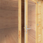 6.1m x 4m Home Office Studio With Side Shed - 28mm - Rogey