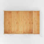 6.1m x 4m Home Office Studio With Side Shed - 44mm (UPVC Windows & Door) - White - Rogey