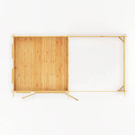 6m x 3m Studio Pent Log Cabin With Slatted Area - 44mm - Rogey