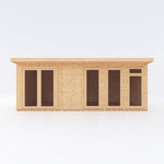 6m x 3m(D) Insulated Garden Room - Rogey