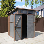 7 x 7 Premium Composite Pent Shed - Rogey
