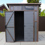 7 x 7 Premium Composite Pent Shed - Rogey