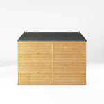 8 x 6 Overlap Apex - Single Door - Windowless - Rogey