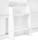Acorn Treehouse Midsleeper & Storage Unit - White - Rogey