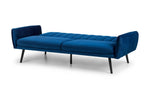 Afina Sofabed - Blue Velvet - Rogey
