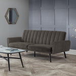 Afina Sofabed - Grey Velvet - Rogey