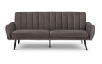 Afina Sofabed - Grey Velvet - Rogey