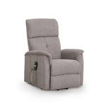 Ava Rise And Recline Chair Taupe Fabric - Rogey