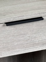 Bali 1 Drawer Bedside - Grey Oak - Rogey