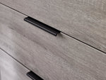 Bali 6 Drawer Wide Chest - Grey Oak - Rogey