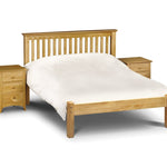 Barcelona Pine Low Footend 150cm King Bed - Rogey