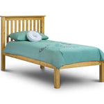 Barcelona Pine Low Footend 90cm Single Bed - Rogey