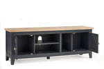 Bordeaux Tv Unit Dark Grey - Rogey