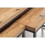 Brooklyn Nesting Coffee Tables - Oak - Rogey