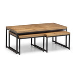 Brooklyn Nesting Coffee Tables - Oak - Rogey