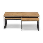 Brooklyn Nesting Coffee Tables - Oak - Rogey