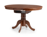 Canterbury Round To Oval Extending Table - Mahogany - Rogey