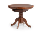 Canterbury Round To Oval Extending Table - Mahogany - Rogey