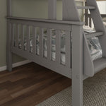 Carra Grey Triple Sleeper Single / Small Double - Rogey