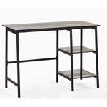 Chicago Desk Smoked Glass - Rogey