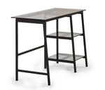 Chicago Desk Smoked Glass - Rogey