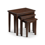 Cleo Nest Of Tables - Mahogany Finish - Rogey