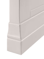 Clermont 135Cm Double Bed - Light Grey - Rogey