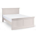 Clermont 135Cm Double Bed - Light Grey - Rogey