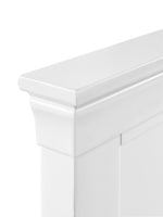 Clermont 135Cm Double Bed - Surf White - Rogey