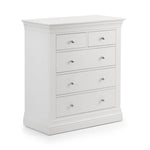 Clermont 3+2 Drawer Chest - Surf White - Rogey