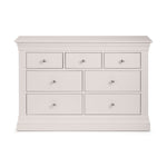 Clermont 4+3 Drawer Chest - Light Grey - Rogey