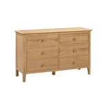 Cotswold 6 Drawer Wide Chest - Rogey