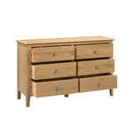 Cotswold 6 Drawer Wide Chest - Rogey