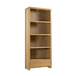Curve Oak Tall Bookcase - Rogey